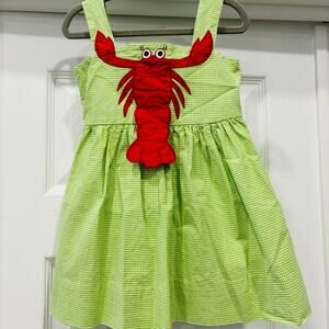 Lobster Appliqué Dress from Simply Smock of New York Size 12 months EUC